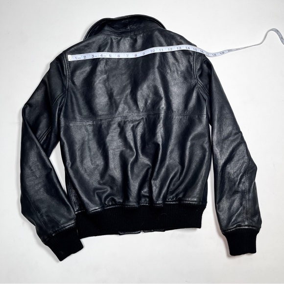 THEORY leather moto jacket - Picture 9 of 15